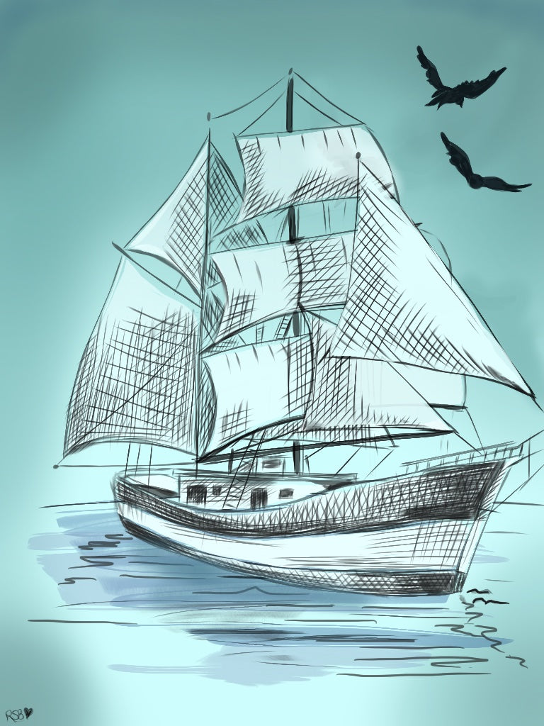 Hand Drawn Digital Art